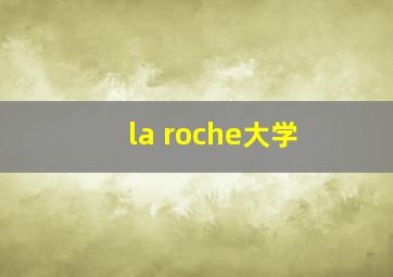 la roche大学